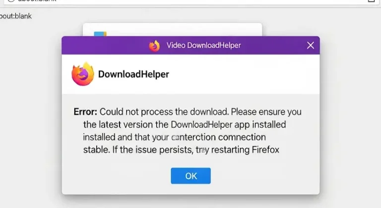 DownloadHelper hiba Firefoxban: Miért nem működik?