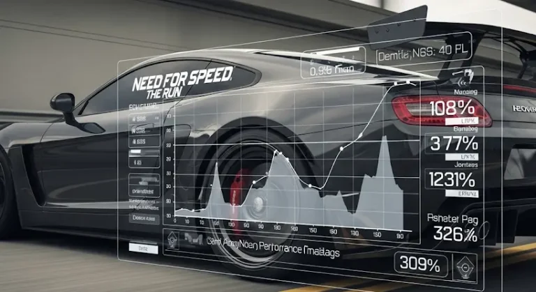 NFS The Run futtatása az adott gépen: teljesítményelemzés