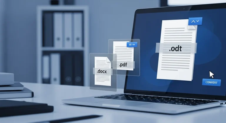 ODT fájlok konvertálása PDF-be vagy DOCX-be: a legcélravezetőbb módszerek