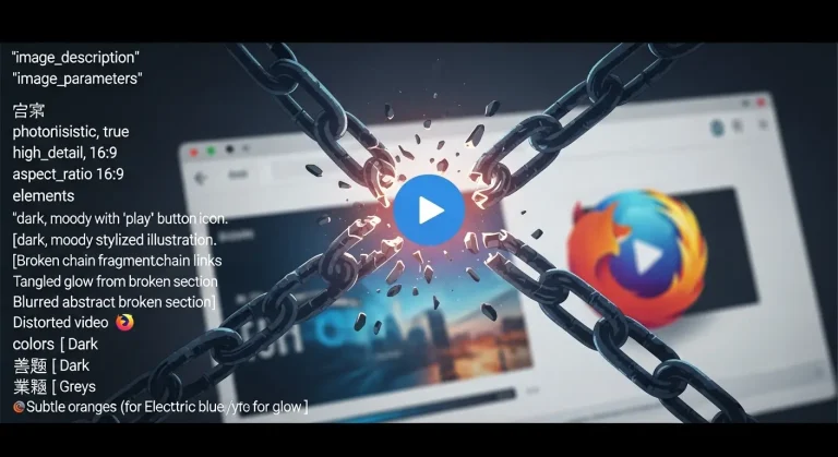Firefox videóletöltő kiegészítő hiba: Videók letöltése sikertelen