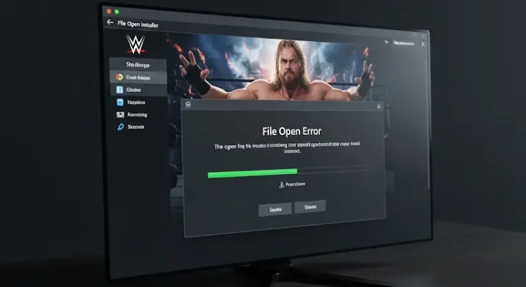 WWE ’12 telepítési hiba: „File open error” és fixálása