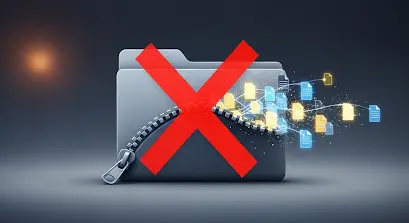 .Zip fájlok megnyitási problémái: Miért nem tudom megnyitni őket?