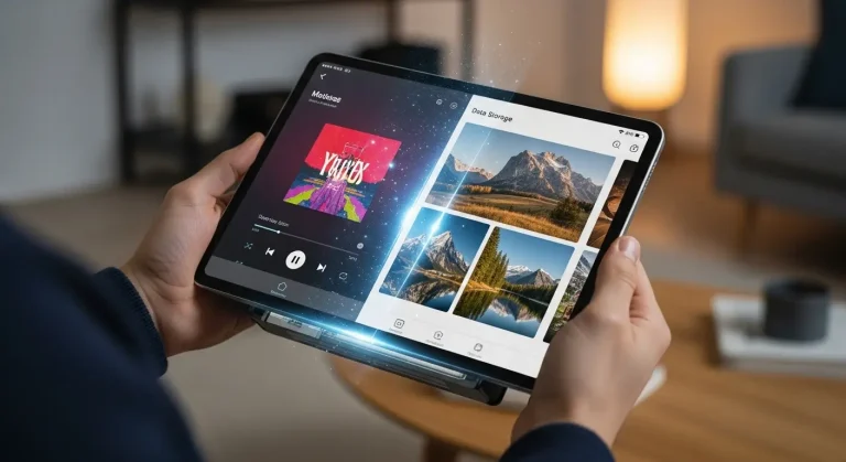 My Audio tablet: Zene és képek mentése belső tárhelyre SD kártya helyett
