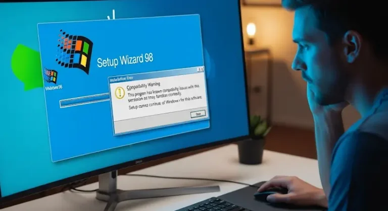 Eredeti Windows 98 telepítése modern gépre: Kompatibilitás és kihívások
