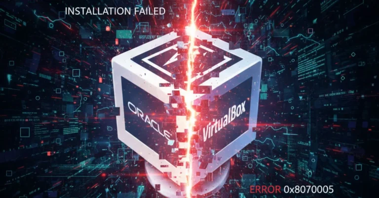 Oracle VirtualBox telepítési hiba: megoldási útmutató