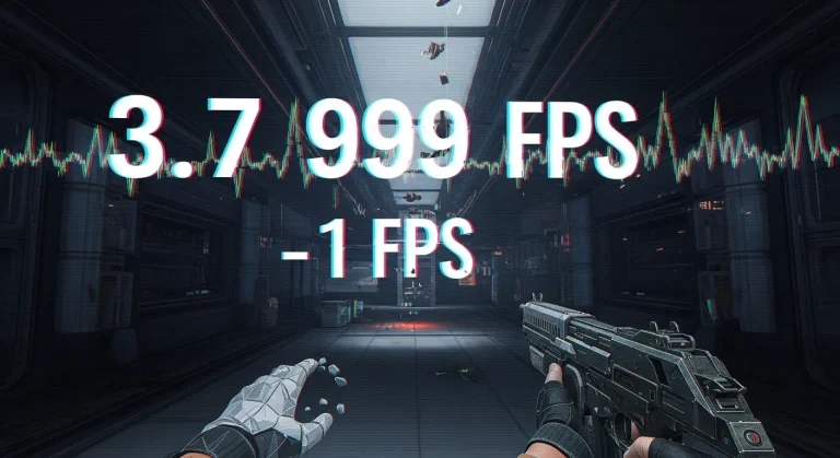 Furcsa FPS számok játékokban: okok és megoldások