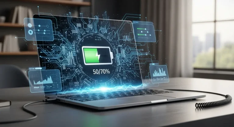 Laptop akkumulátor védelem lemerülés ellen: Töltésszabályzó programok