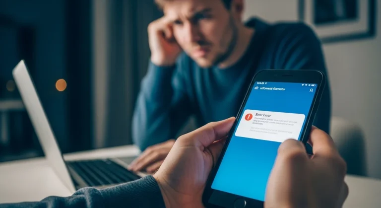 uTorrent Remote: miért nem tölt le filmet telefonra?