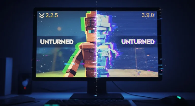 Unturned frissítési probléma Steamen: 2.2.5-ös verzióról 3.9.0-ra