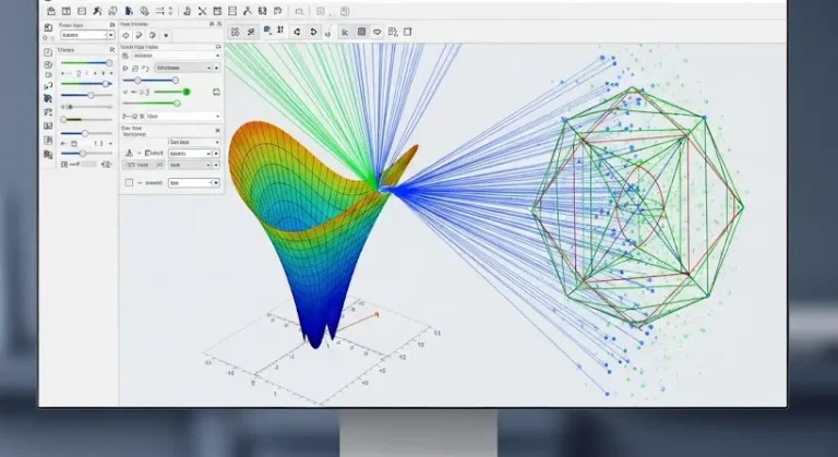 Geogebra vezérlők megjelenítése és beállítása