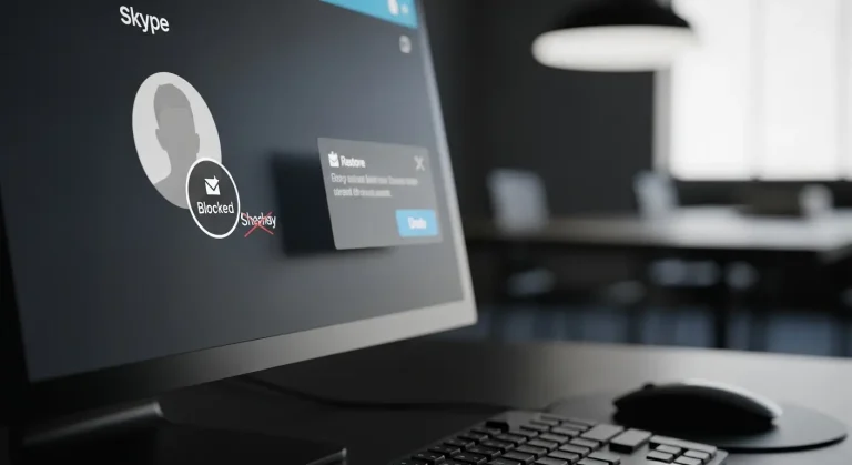 Skype letiltott és törölt partner visszaállítása: Lehetséges-e?