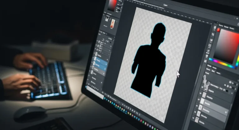 Photoshop: bemásolt kép átlátszó része fekete – javítás