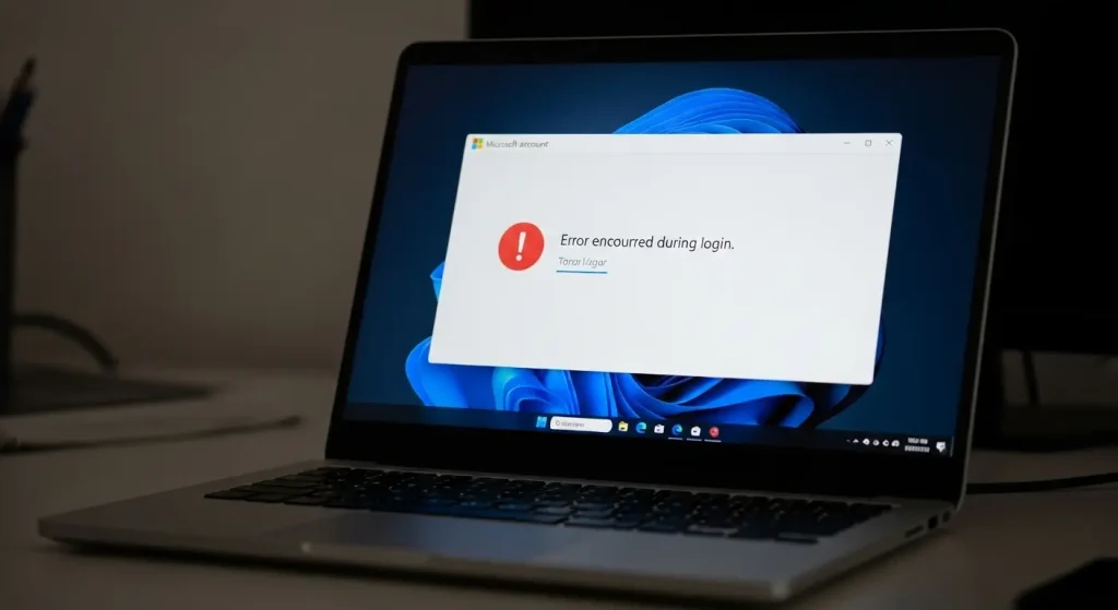 Microsoft fiók bejelentkezési hiba laptopon: Lehetséges okok és megoldások
