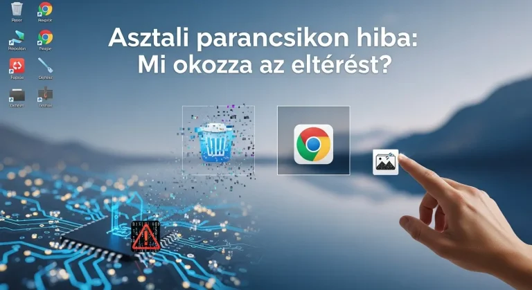 Asztali parancsikon hiba: Mi okozza az eltérést?