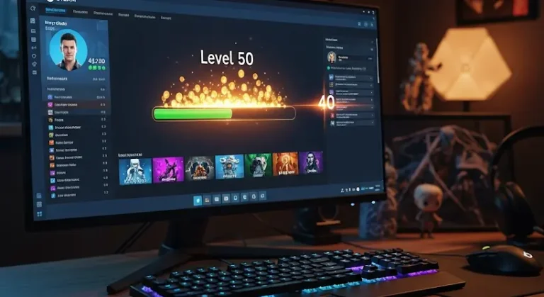 Steam szintlépés: Hogyan növeljük profilunk szintjét?
