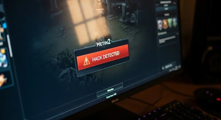 Metin2 „HACK DETECTED” hiba: teendők és megoldások
