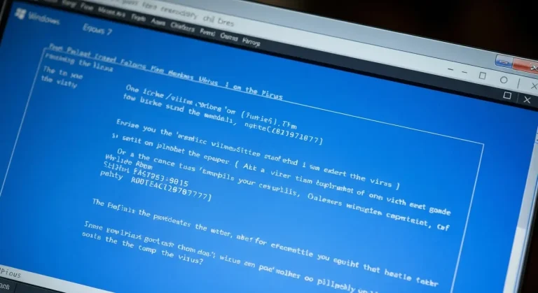 Windows 7 vírusfertőzés: Jelek és teendők