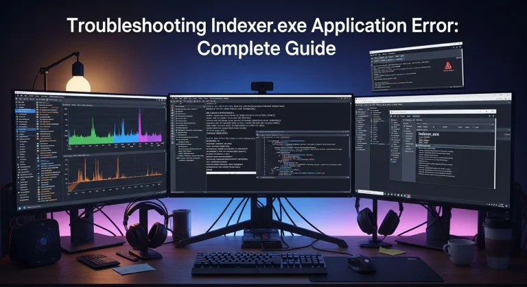 Indexer.exe alkalmazáshiba elhárítása: teljes útmutató