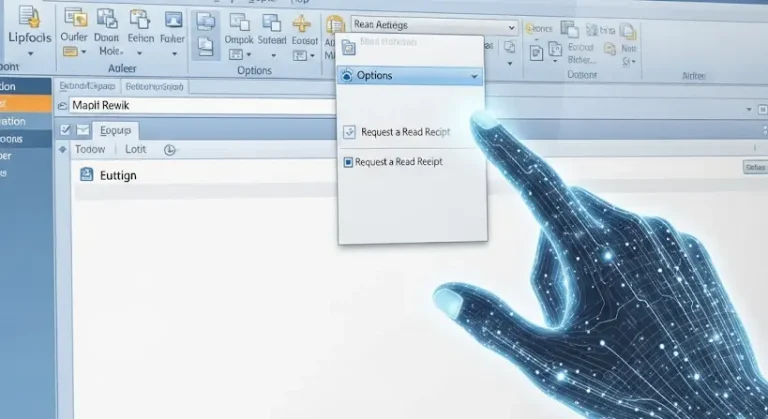 Olvasási visszaigazolás szerkesztése Outlook 2010-ben