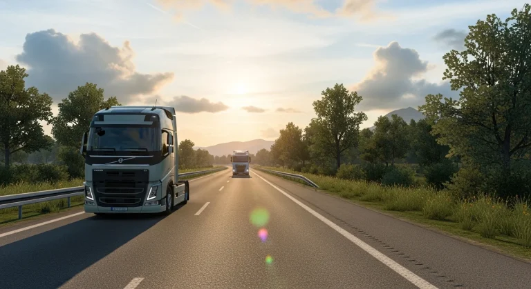 Euro Truck Simulator 2 futtatása az ETS1 teljes grafikájával: lehetséges?