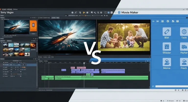 Sony Vegas vs. Movie Maker: Melyik a jobb videószerkesztő?