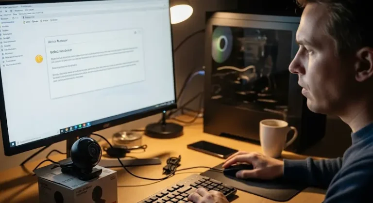 Webkamera illesztőprogram telepítése: segítség és hibaelhárítás