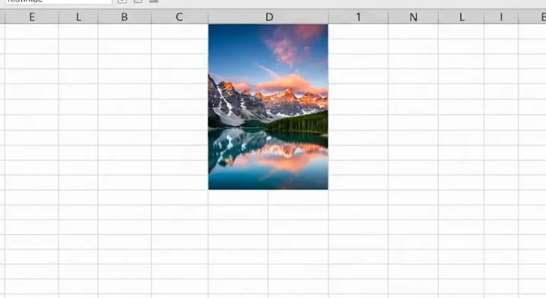 Kép rögzítése Excel táblázat cellához
