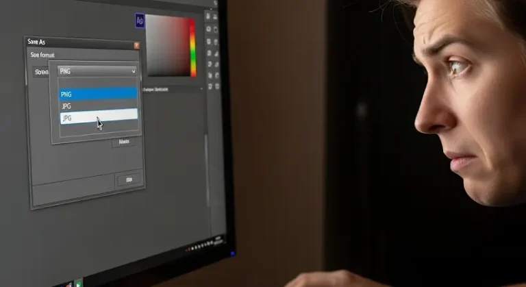 Photoshop CS6 mentési problémák: PNG/JPG formátum hiánya