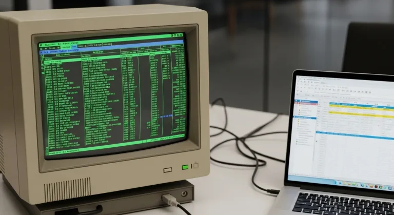 DOS alapú készletkezelő listák konvertálása Windows Office formátumba