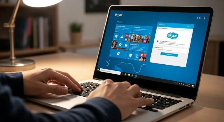 Skype fiókváltás Windows 8-on: lépésről lépésre