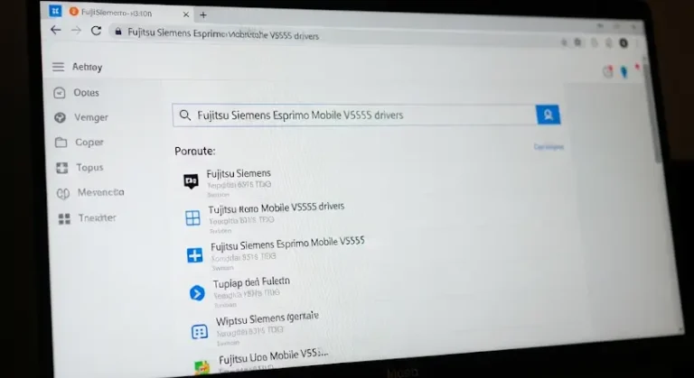 Fujitsu Siemens Esprimo Mobile V5555 driverek: hol találhatók?