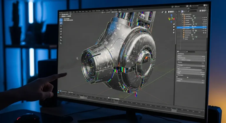 Blender: textúra festés renderelési problémák elhárítása