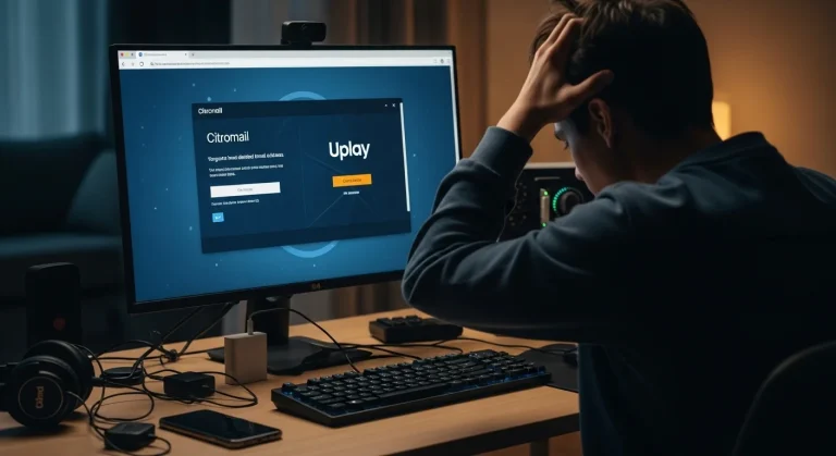 Citromail és Uplay fiók probléma: elfelejtett/törölt e-mail cím