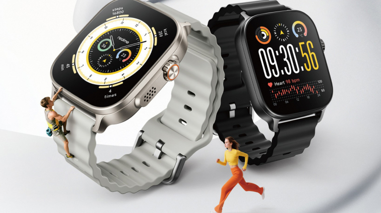 Na végre egy okosóra, ami tényleg kibír két hetet, ráadásul nem viszi el a gatyád? Itt a Realme Watch 5!