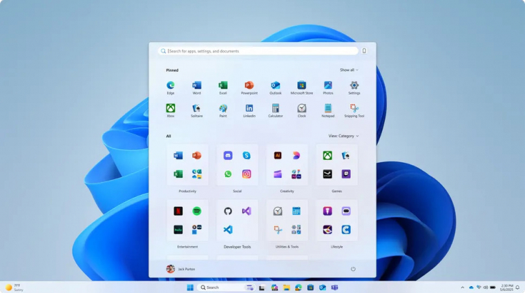 Ez már tuti: A Windows 11 új Start menüje jön, és a te géped sem marad ki