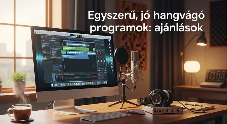 Egyszerű, jó hangvágó programok: ajánlások