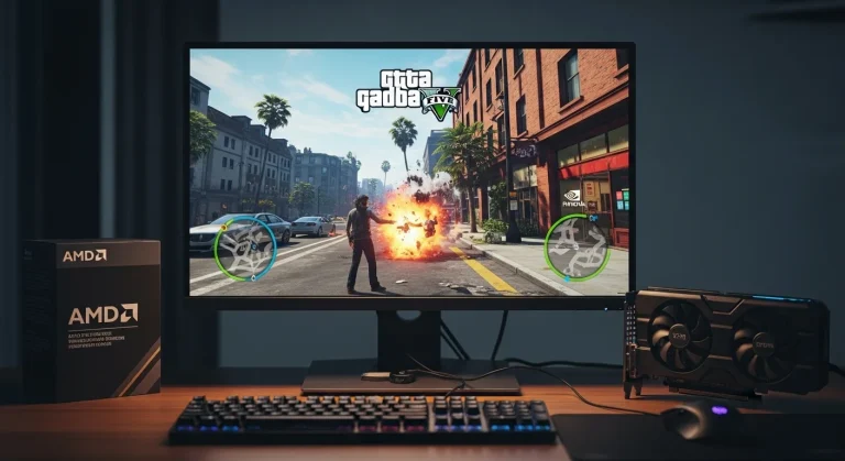 GTA V futtatása AMD processzorral és Nvidia GT 730-mal: teljesítmény