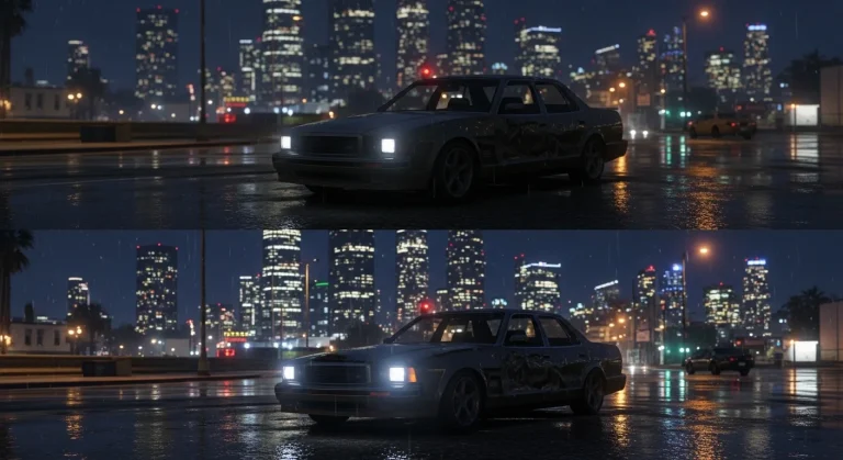 GTA V futtatása Intel Pentium G3220 és R7 250X-szel: grafika és FPS